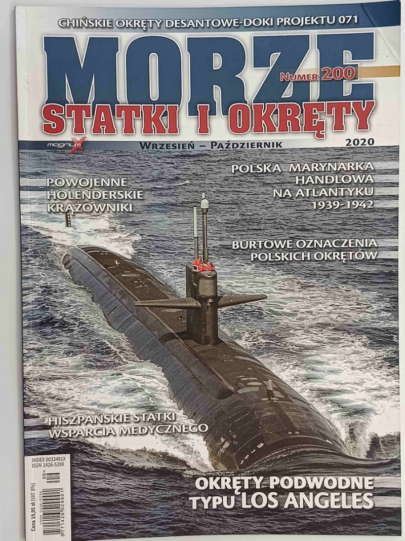 MORZE STATKI I OKRĘTY. WRZESIEŃ-PADZIERNIK 2020