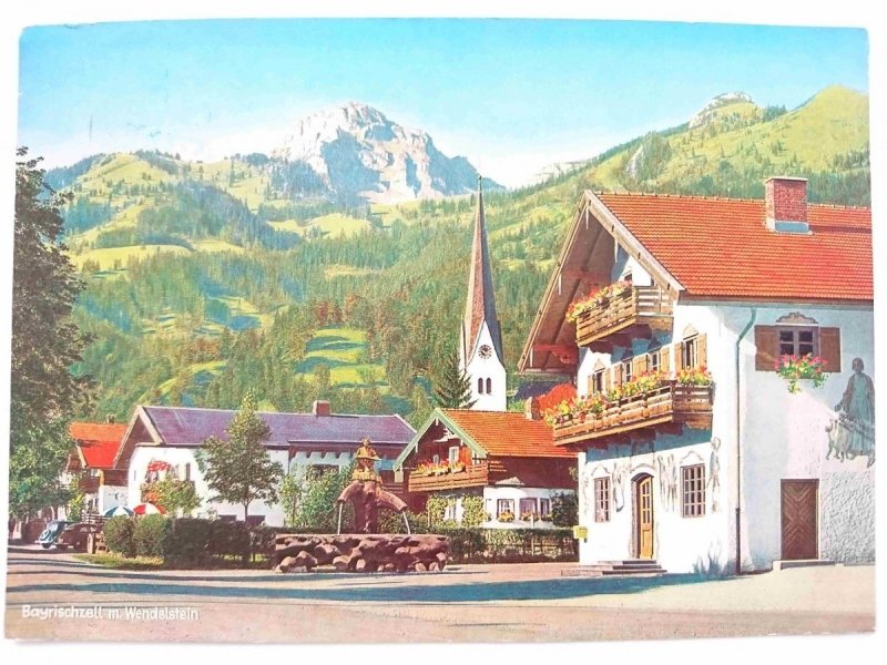 HOHELNLUFTKURORT BAYRISCHZELL 802 m BLICK ZUM WENDELSTEIN