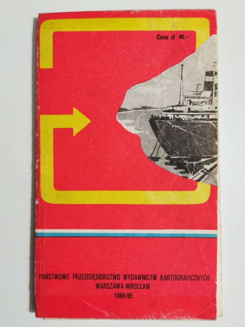 GDYNIA. PLAN MIASTA 1984