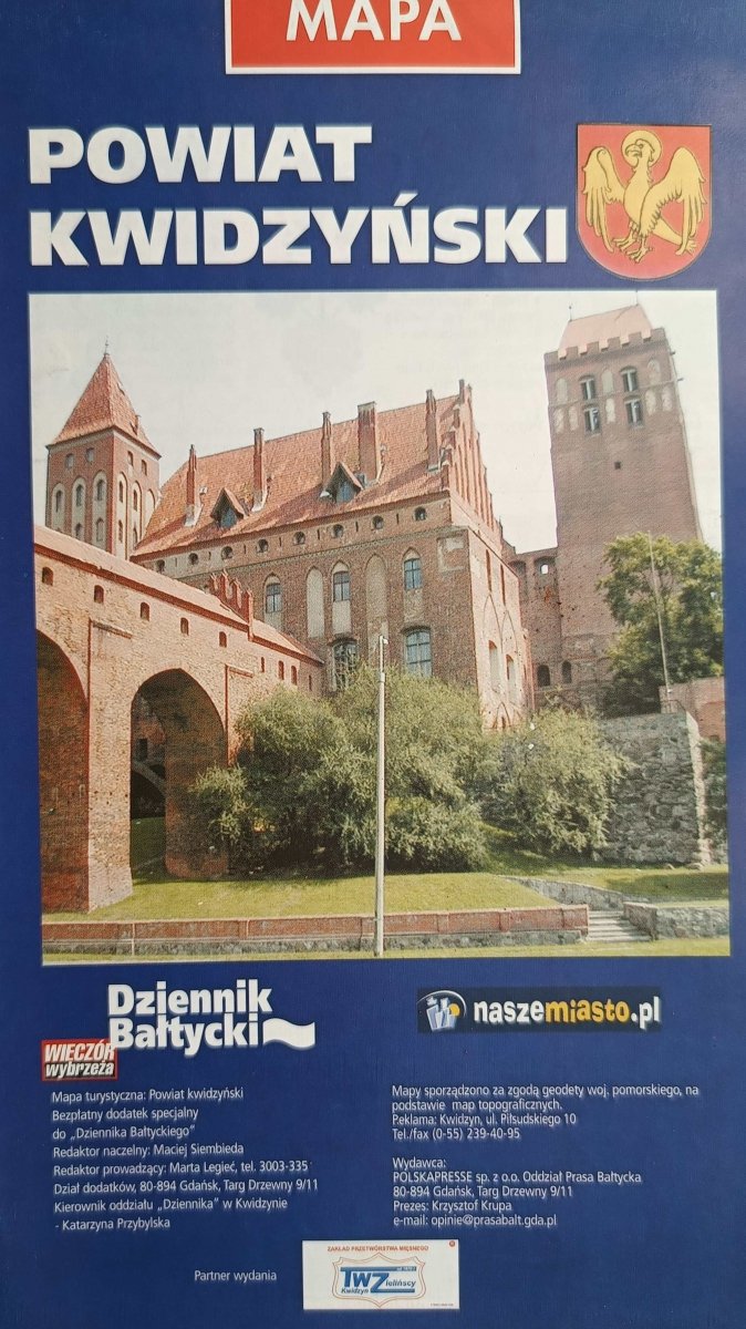 MAPA POWIAT KWIDZYŃSKI