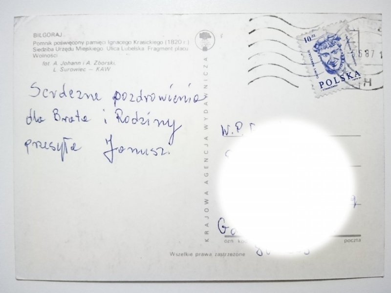BIŁGORAJ. CZTERY UJĘCIA FOT. JOHANN I INNI
