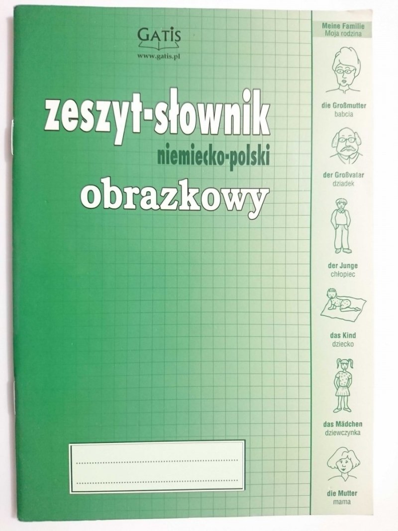 ZESZYT-SŁOWNIK OBRAZKOWY NIEMIECKO-POLSKI 2008