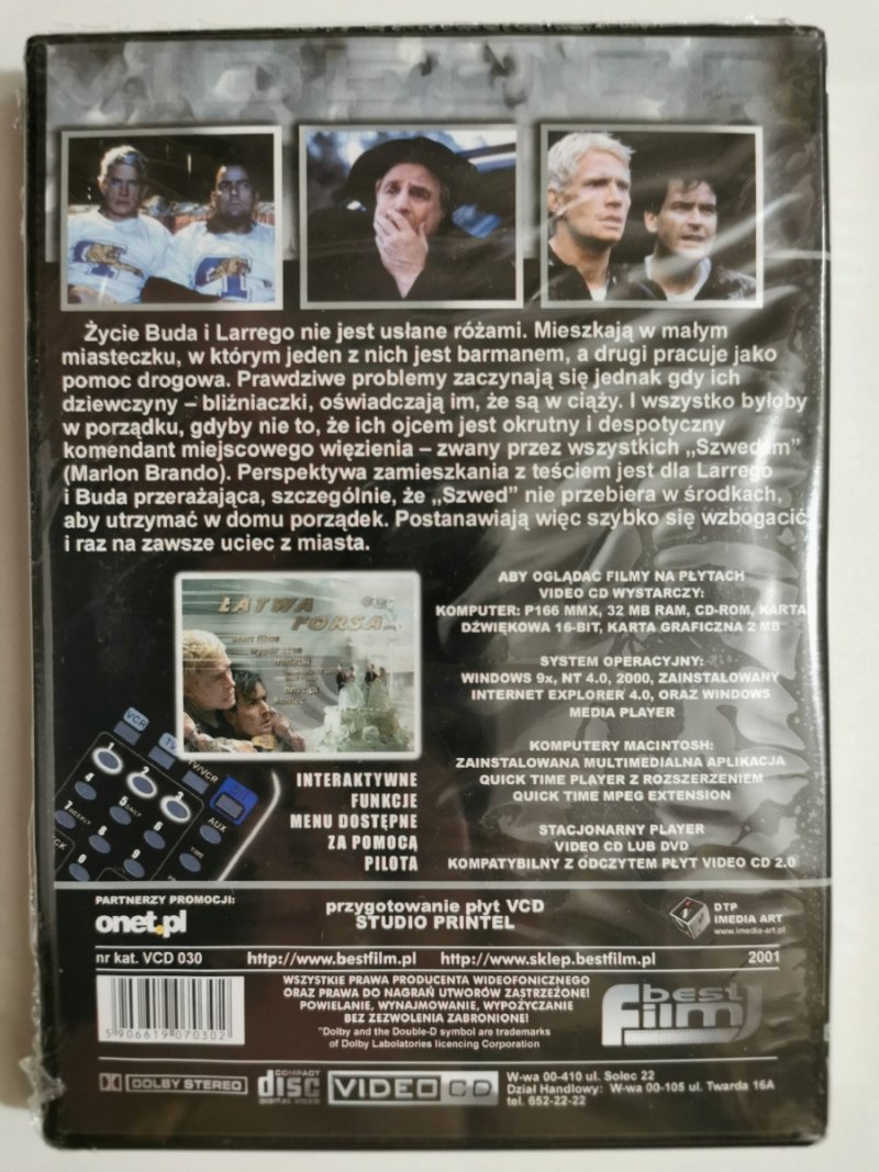 VCD. ŁATWA FORSA. CHARLIE SHEEN