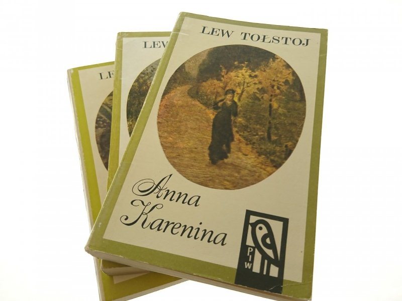 ANNA KARENINA TOMY OD 1 DO 3 - Lew Tołstoj 1970