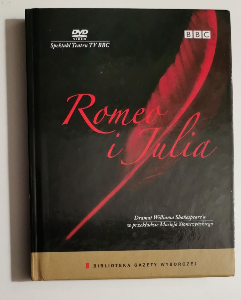 DVD. ROMEO I JULIA. SPEKTAKL TEATRU TV BBC