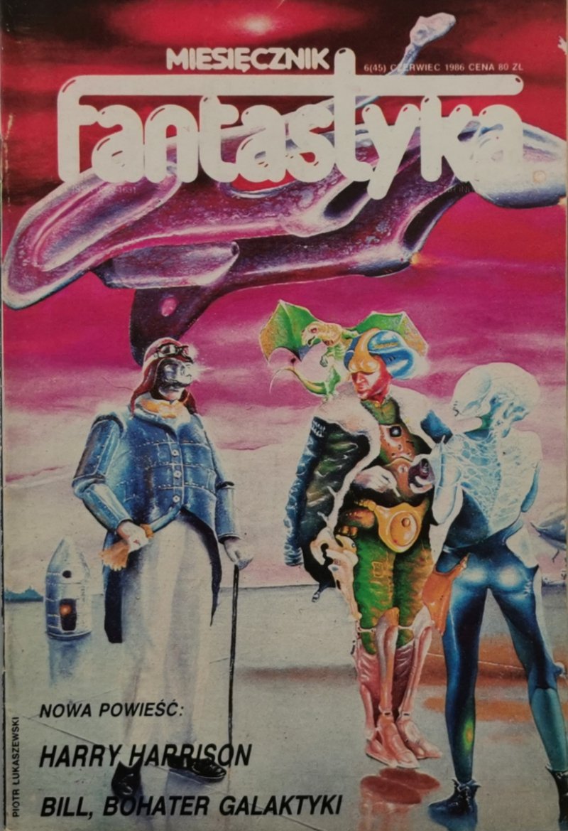MIESIĘCZNIK FANTASTYKA NR 6 (45) 1986