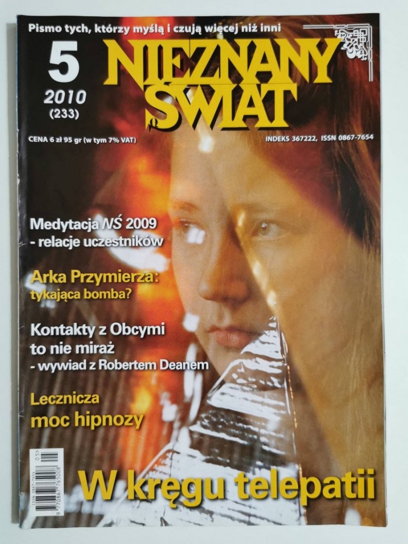 NIEZNANY ŚWIAT NR 5 2010 (233) W KRĘGU TELEPATII