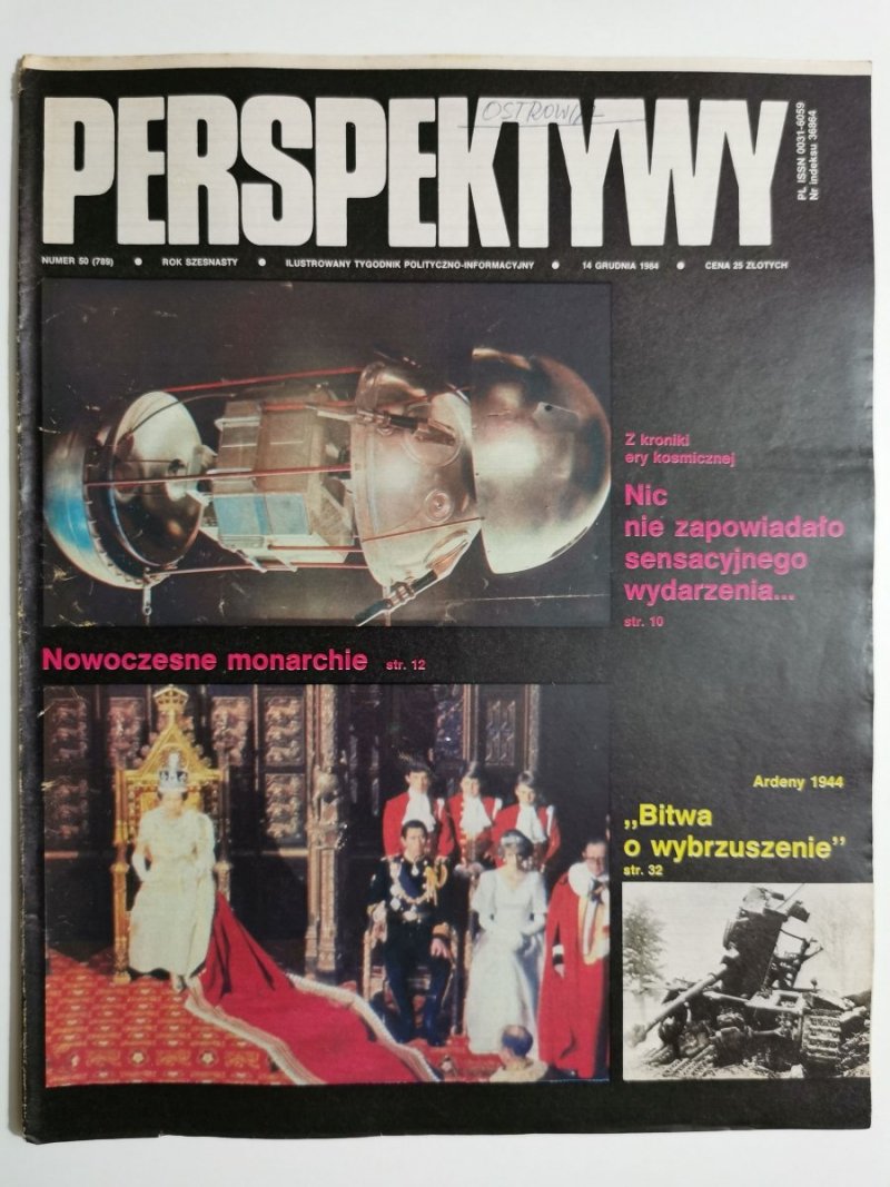 PERSPEKTYWY NUMER 50 (789) 14 GRUDNIA 1984