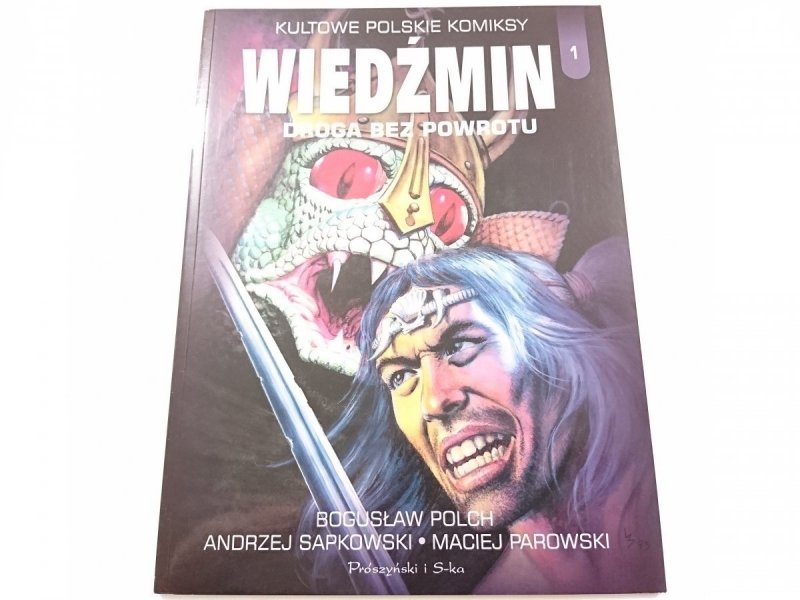KULTOWE POLSKIE KOMIKSY TOM 1 WIEDŹMIN DROGA BEZ POWROTU