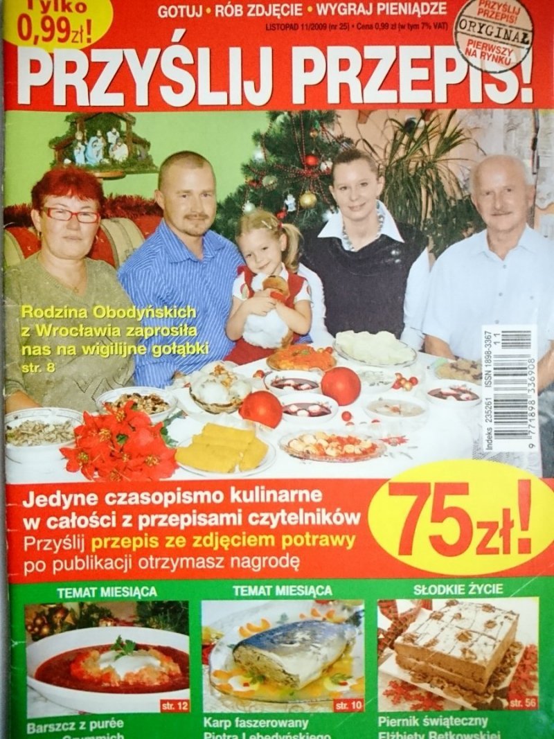 PRZYŚLIJ PRZEPIS! 11-2009