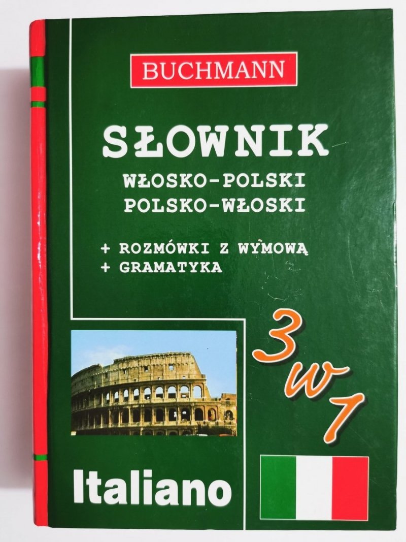 SŁOWNIK WŁOSKO-POLSKI POLSKO-WŁOSKI 3w1 2008