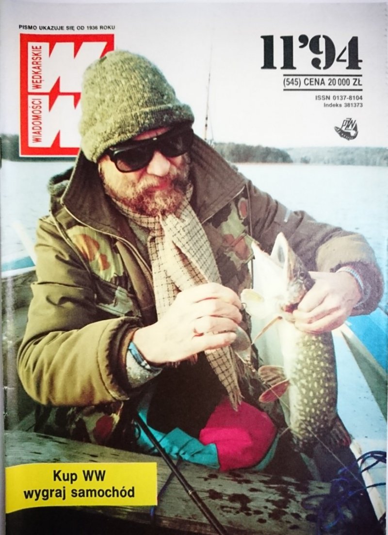 WIADOMOŚCI WĘDKARSKIE 11-1994
