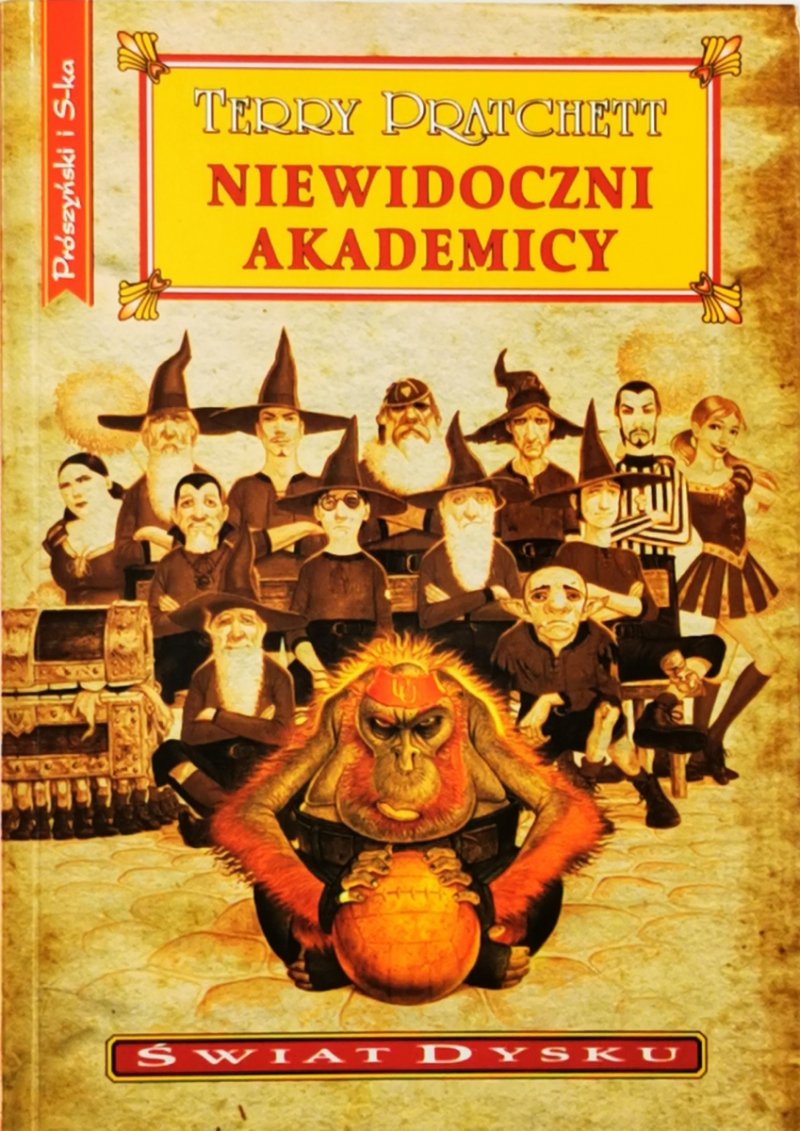 ŚWIAT DYSKU. NIEWIDOCZNI AKADEMICY - Terry Pratchett