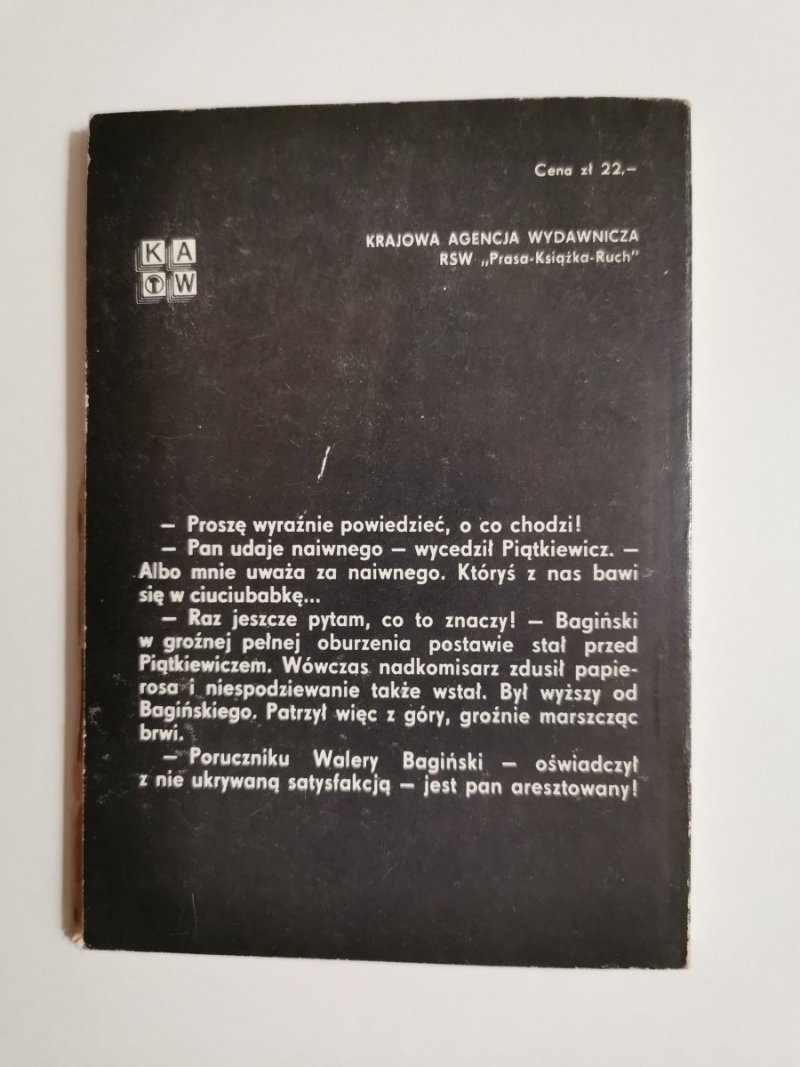 WYROK ŚMIERCI TOM I - Stanisław Goszczurny 1978