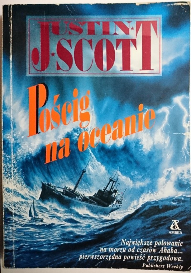 POŚCIG NA OCEANIE - Justin Scott 1992