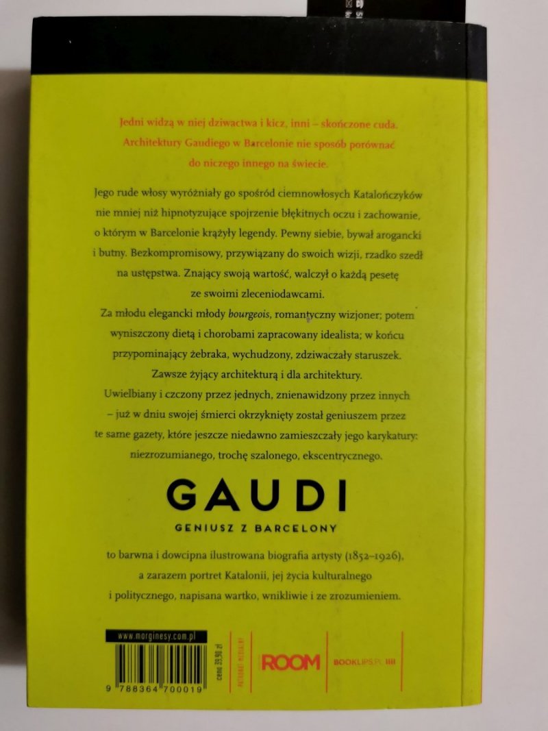 BIOGRAFIA GAUDI GENIUSZ Z BARCELONY - Gijs Van Hensbergen 