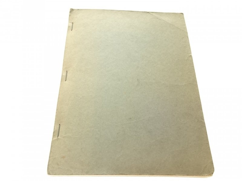 INFORMACJA. ZESZYT 1 POMOCNICZE MATERIAŁY... 1981