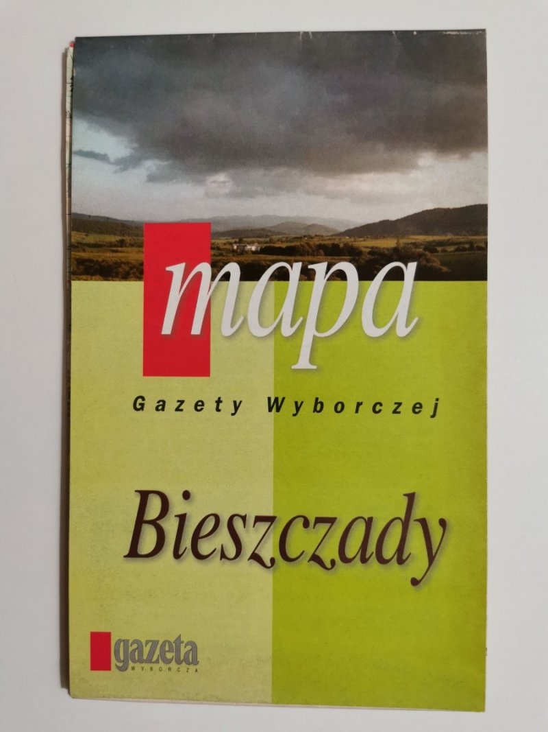 MAPA GAZETY WYBORCZEJ. BIESZCZADY 