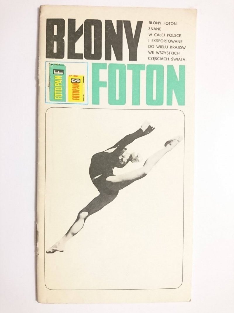 BŁONY FOTON. BROSZURA 
