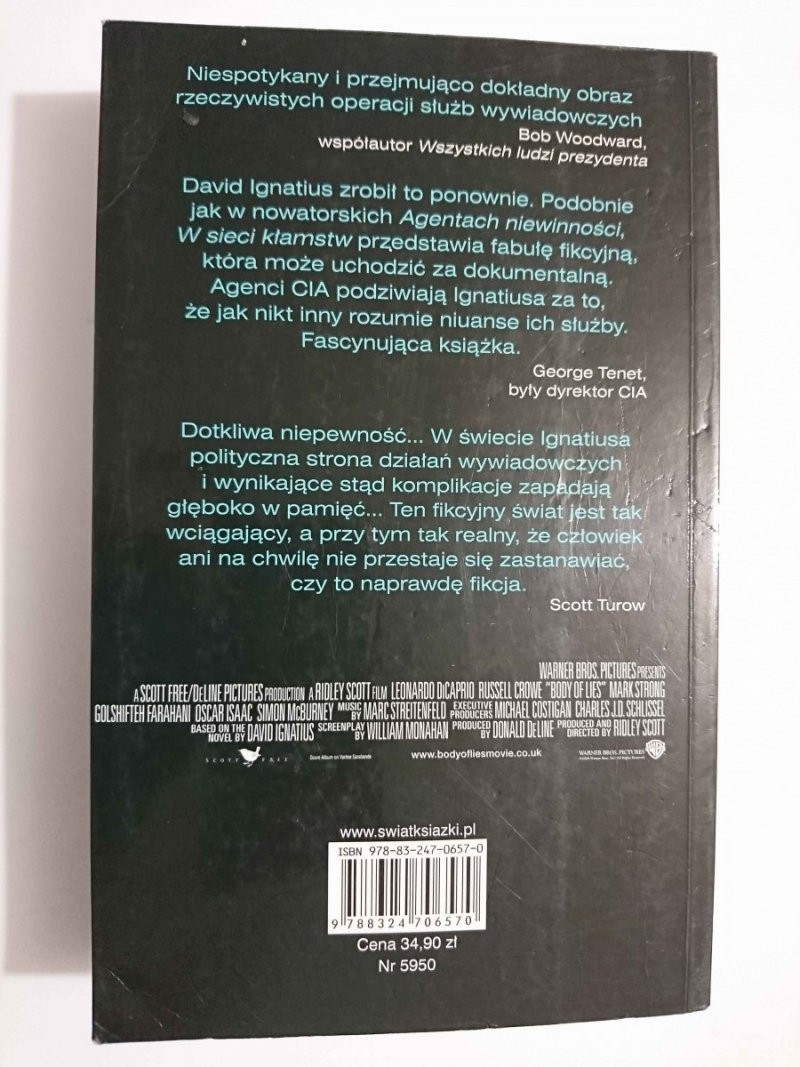 W SIECI KŁAMSTW - David Ignatius 2008