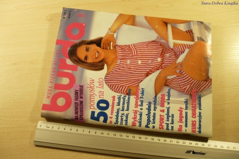 BURDA 6 CZERWIEC 1991