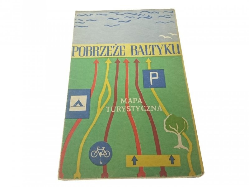 POBRZEŻE BAŁTYKU. MAPA TURYSTYCZNA 1: 400 000 1977