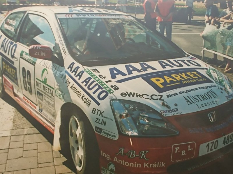 RAJD WRC 2005 ZDJĘCIE NUMER #250 HONDA CIVIC