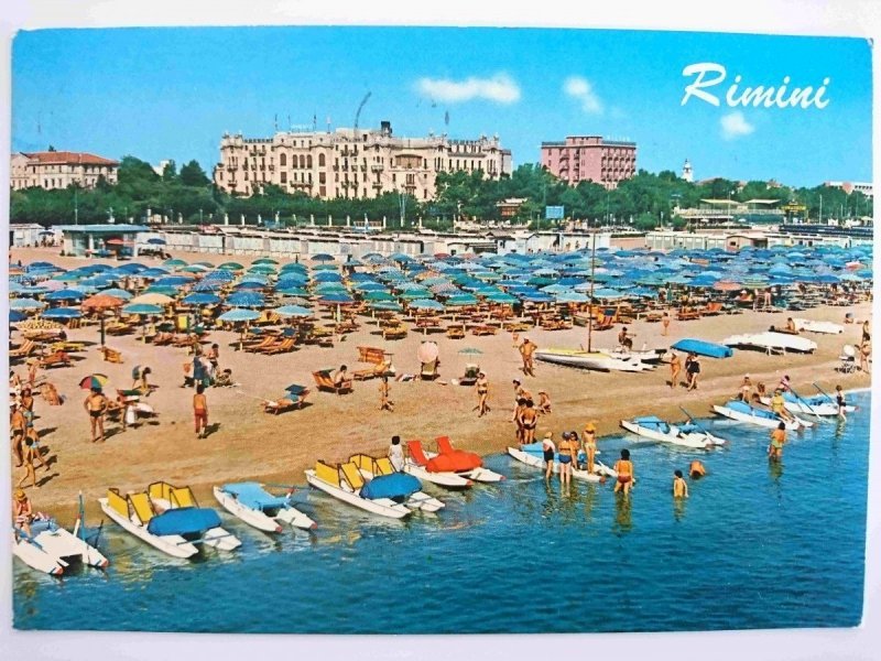 RIMINI. VEDUTA DAL MARE