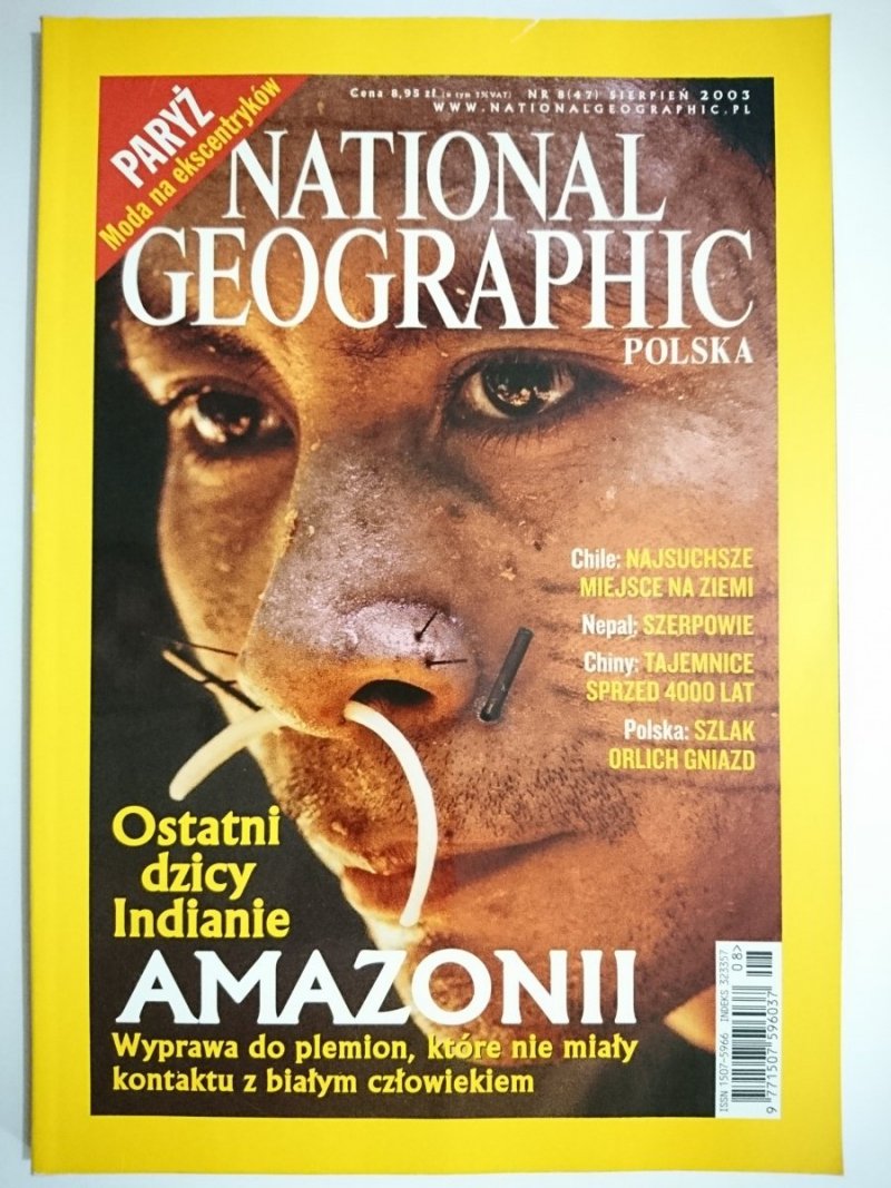NATIONAL GEOGRAPHIC POLSKA 08-2003