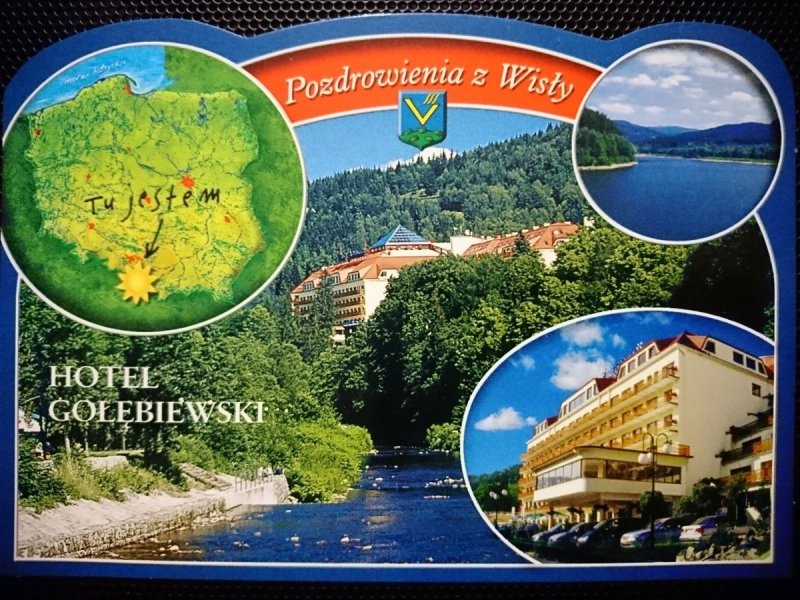 POZDROWIENIA Z WISŁY. HOTEL GOŁĘBIEWSKI FOT. D. BORUCKA-GAN