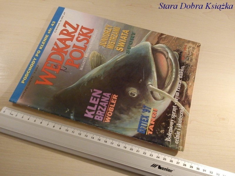 WĘDKARZ POLSKI NR. 9/1997 KLEŃ BRZANA WOBLER