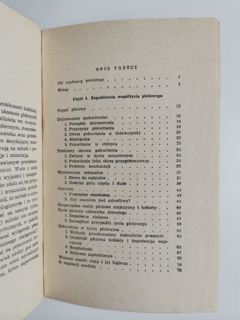 BIOLOGIA MIŁOŚCI - Erich Schindel 1959