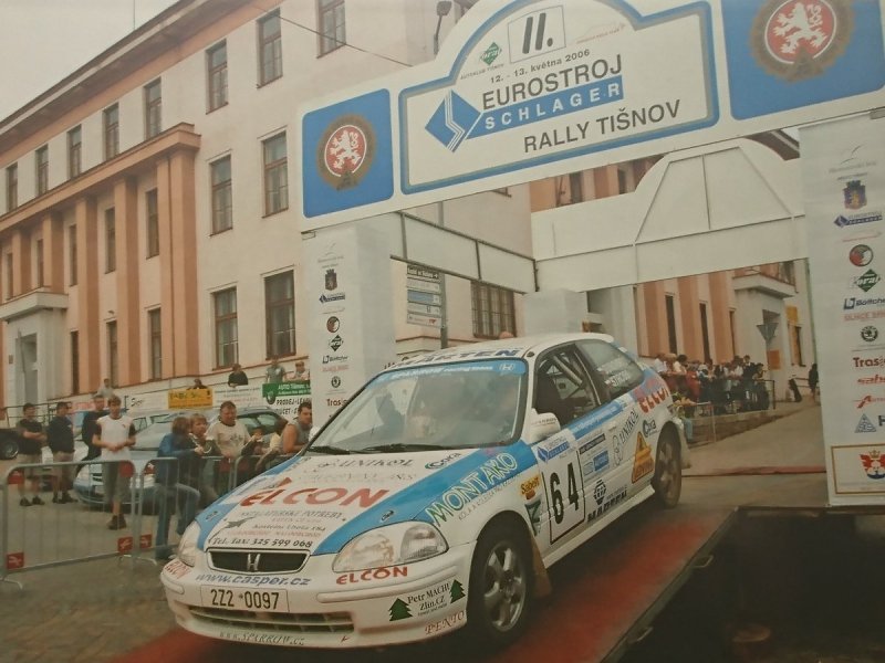 RAJD WRC 2005 ZDJĘCIE NUMER #173 HONDA CIVIC