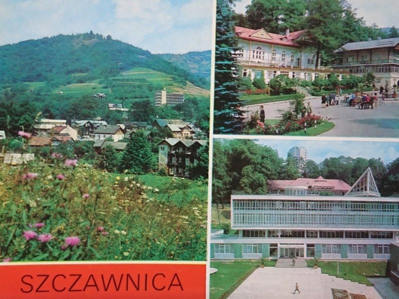 SZCZAWNICA. FRAGMENT UZDROWISKA FOT. W. STASIAK
