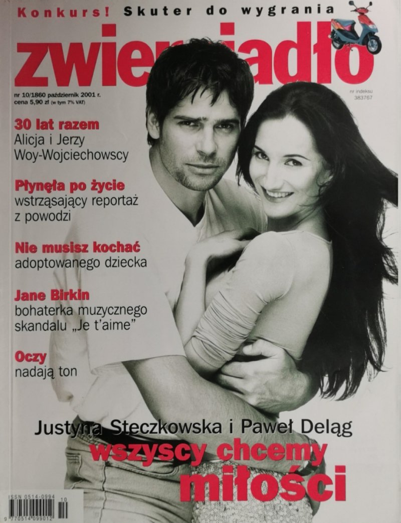 ZWIERCIADŁO NR. 10/1860 PAŹDZIERNIK 2001