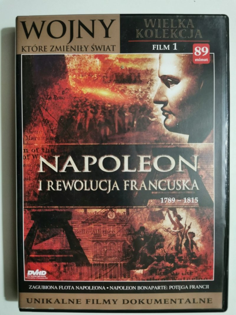 DVD. NAPOLEON I REWOLUCJA FRANCUSKA 1789-1815