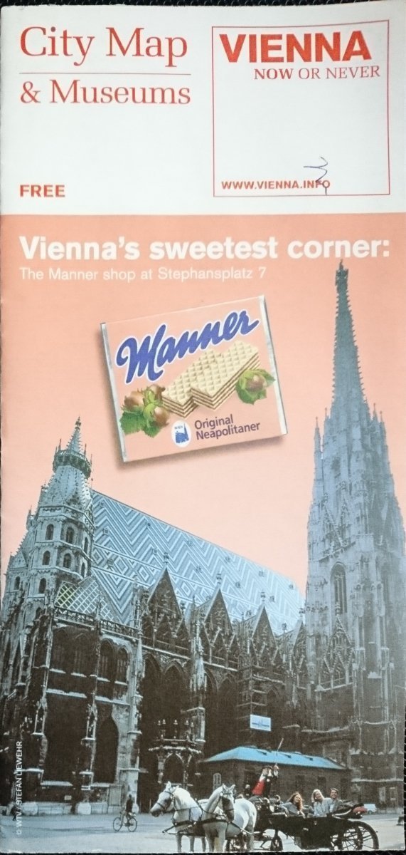 VIENNA. CITY MAP AND MUSEUMS