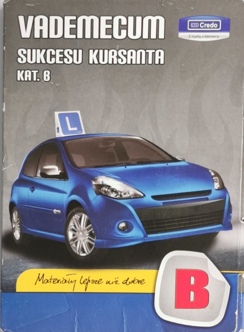 VADEMECUM SUKCESU KURSANTA KAT. B + CD - Witold Kędziora