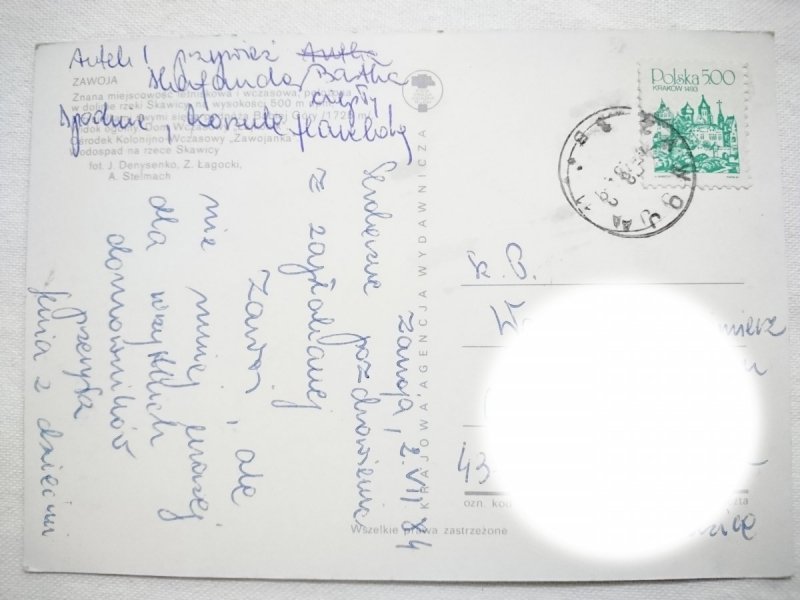 ZAWOJA. CZTERY UJĘCIA FOT. DENYSENKO I INNE