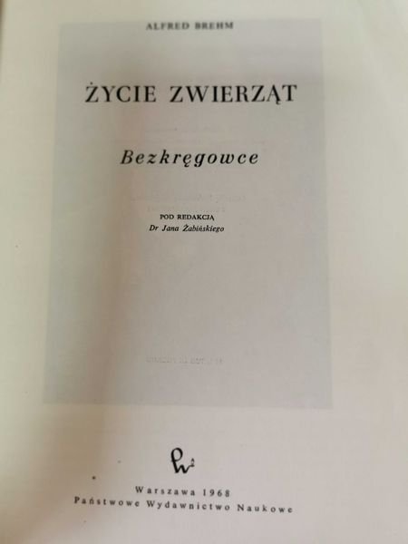 Życie zwierząt. Bezkręgowce - Alfred Brehm