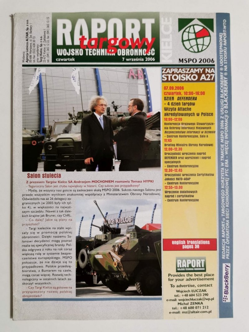 RAPORT 7 WRZEŚNIA 2006
