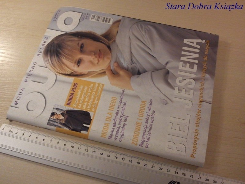 BURDA 10/2002 BIEL JESIENIĄ