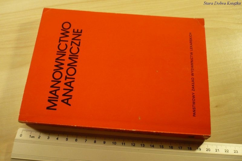 MIANOWNICTWO ANATOMICZNE - Aleksandrowicz (1989)