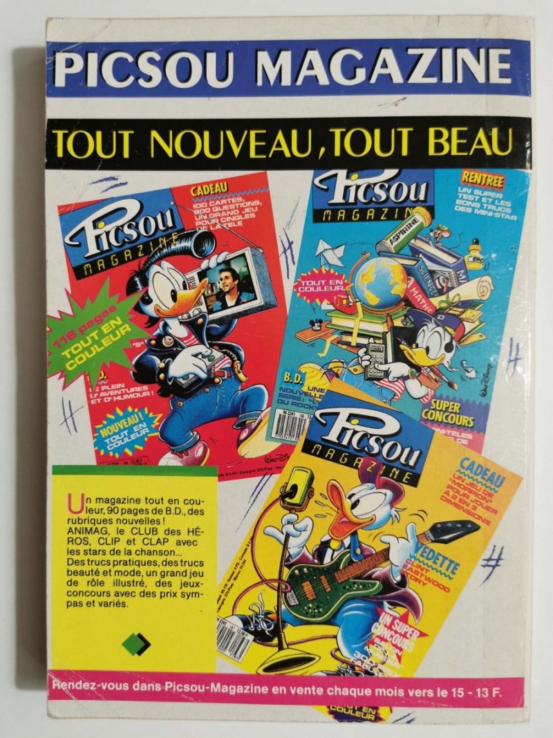 SUPER PICSOU GEANT 1987