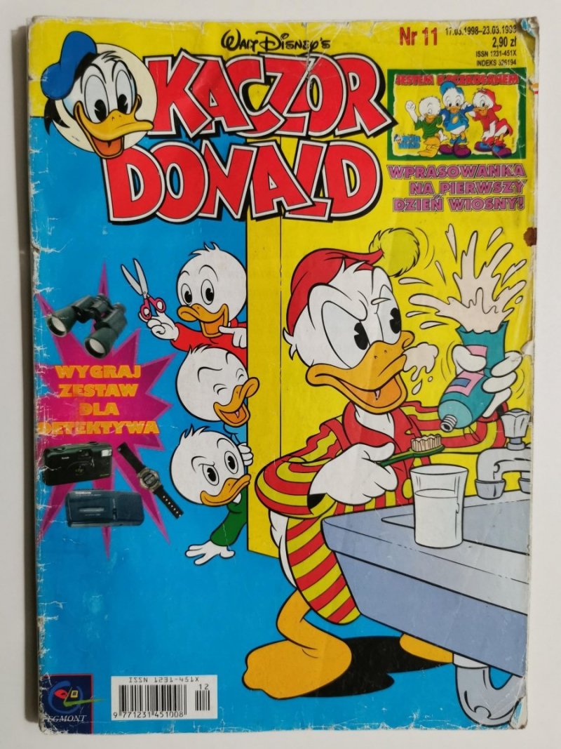 KACZOR DONALD nr 11 – 17.03.1998 – 23.03.1998