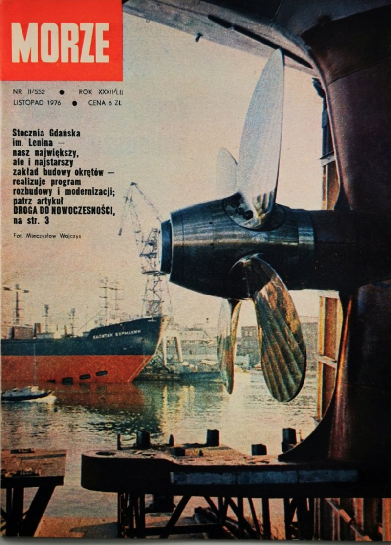 MORZE NR. II/552 LISTOPAD 1976