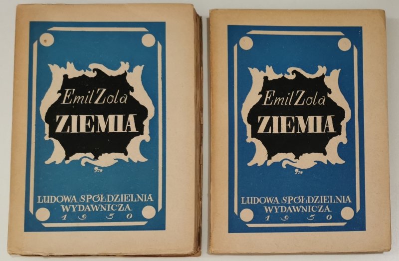 ZIEMIA - Emil Zola wyd.1950