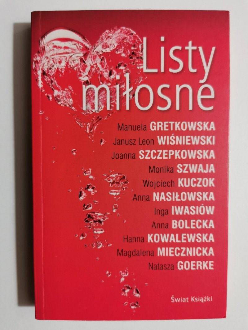 LISTY MIŁOSNE - Manuela Gretkowska