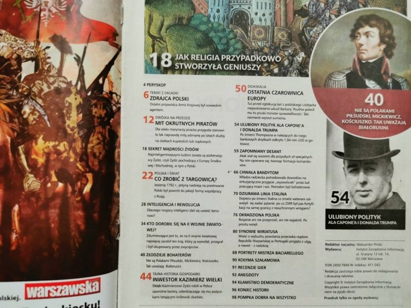 HISTORIA BEZ CENZURY Nr 8-9 (28-29) 2018