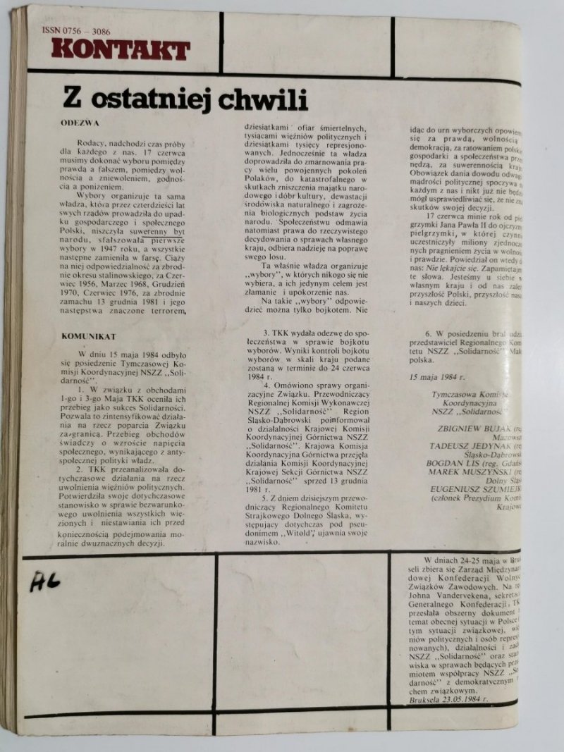 KONTAKT CZERWIEC 84 6 (26)